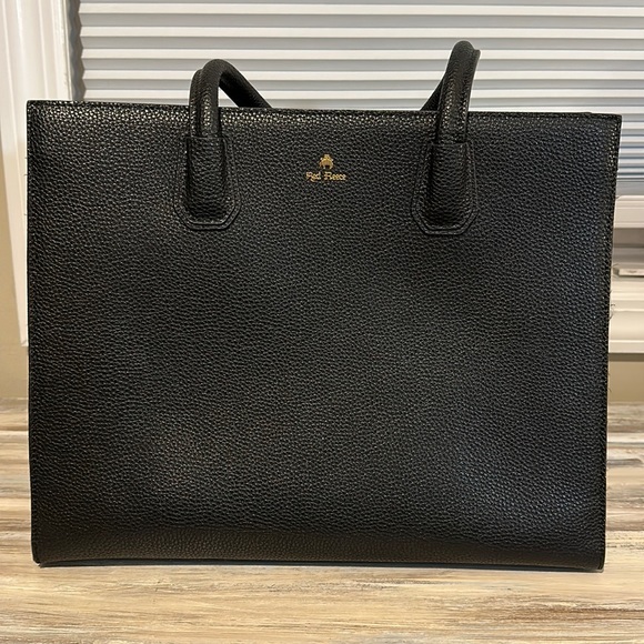 Red Fleece Black Bag - Picture 1 of 7